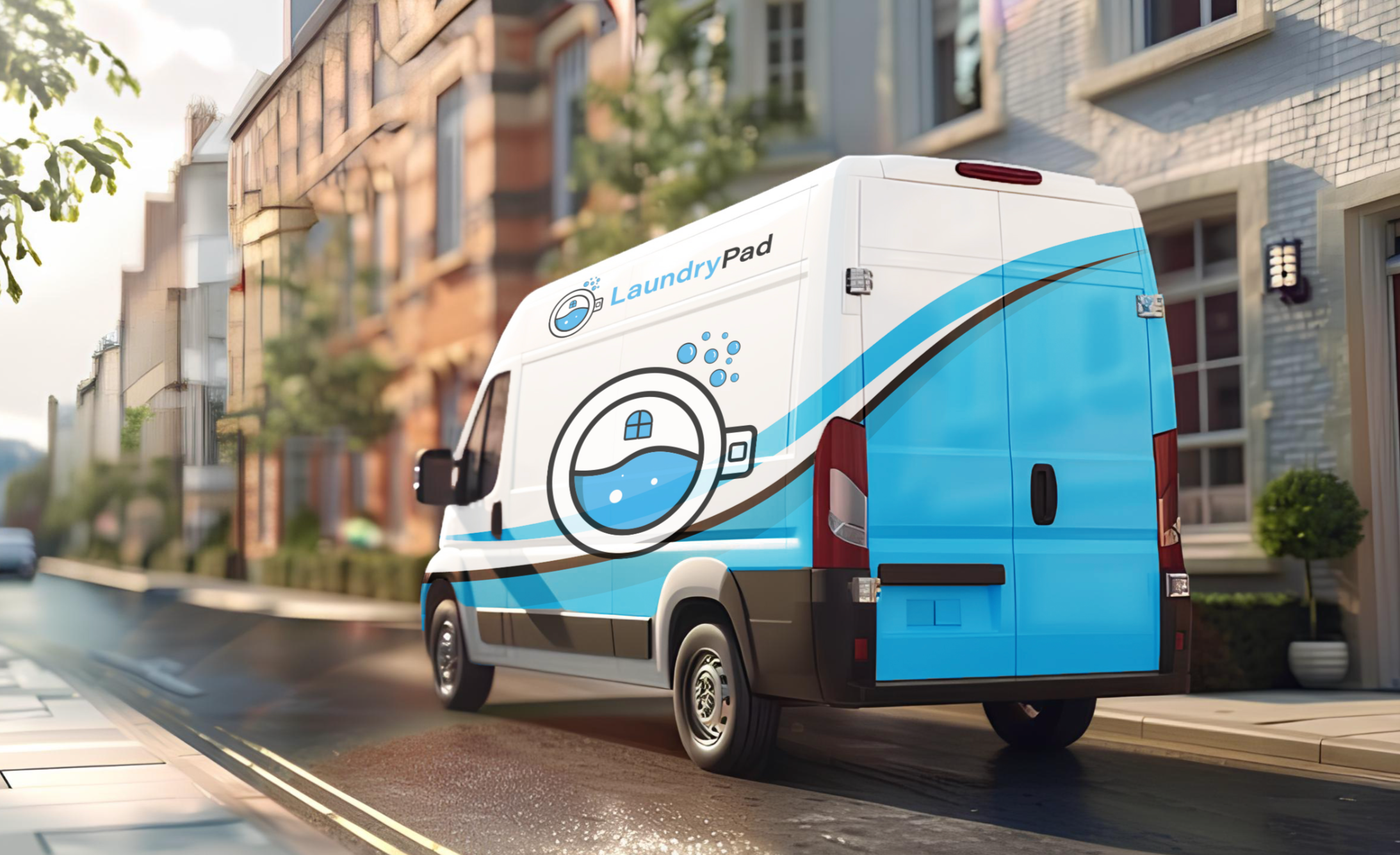 LaundryPad Delivery Van